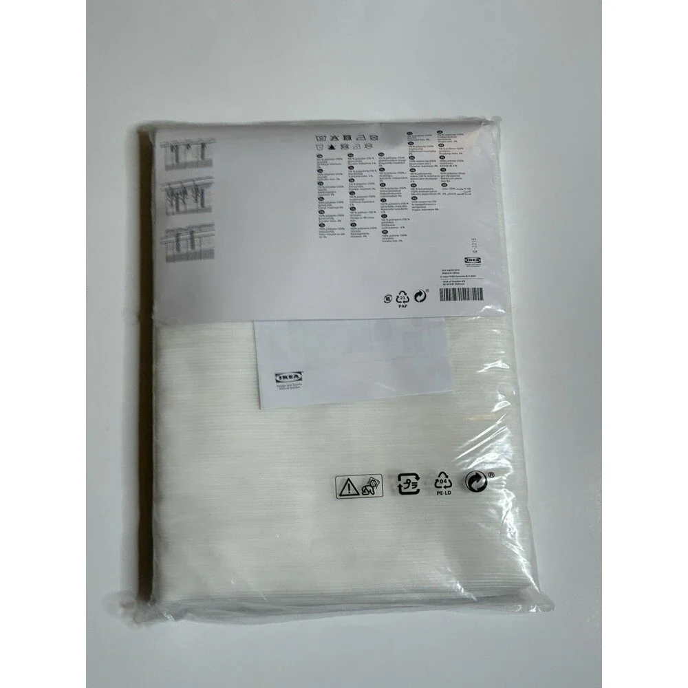 1 Pair Ikea Gjertrud Sheer Curtains 2 Panels 57